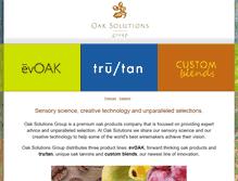 Tablet Screenshot of oaksolutionsgroup.com